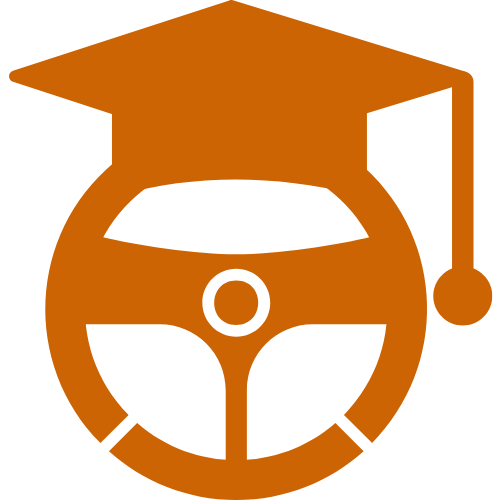 Driving School Certificate Icon