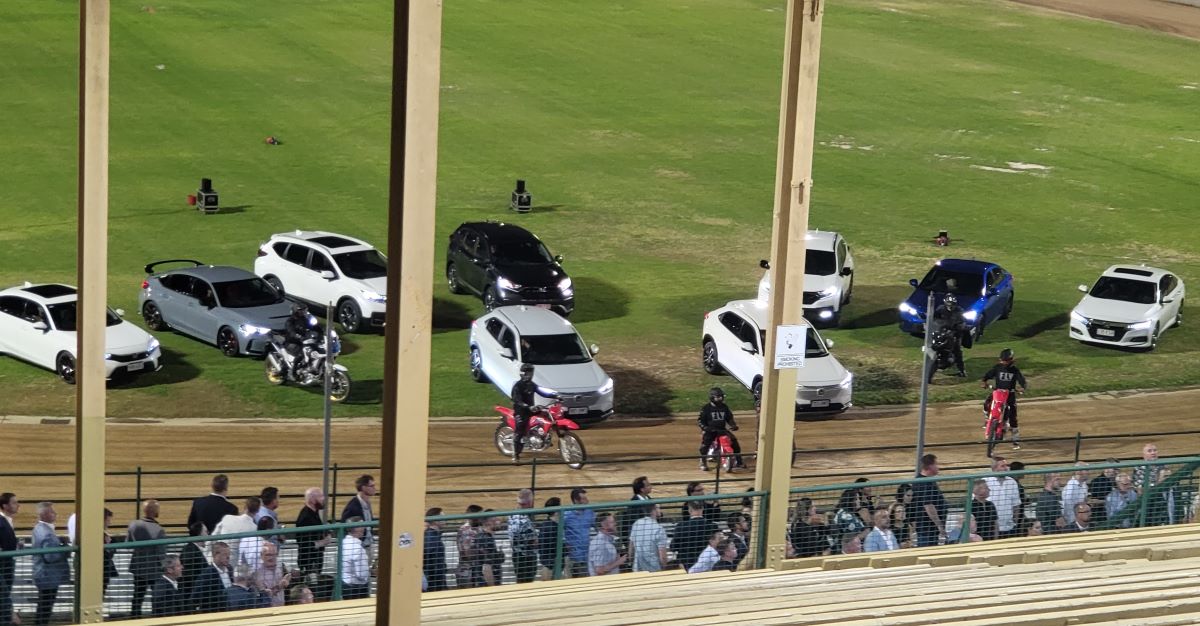 Cars and Motorcycles at the Honda Showground