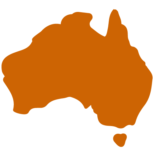 Vector Image of Australian Map